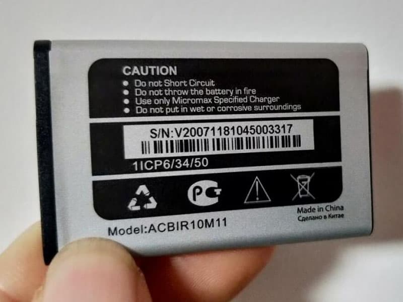 Micromax ACBIR10M11