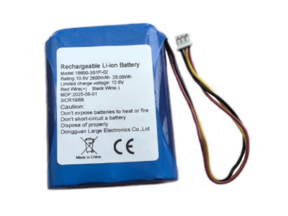 Medcaptain 18650-3S1P-02