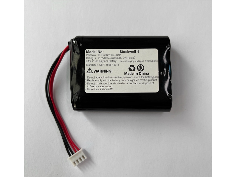 Marshall TF18650-2600-3S1P